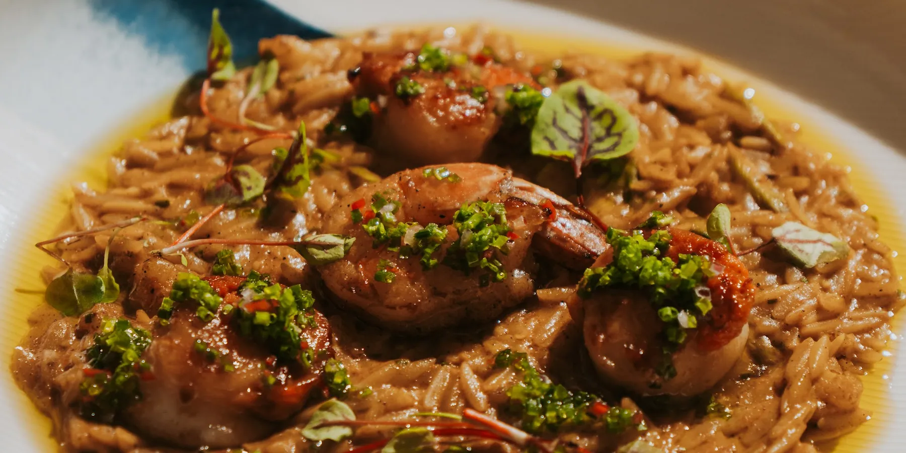 Arroz de frutos do mar.